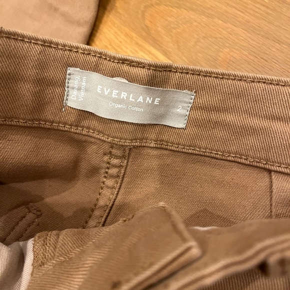 Everlane barrel pants tan size 26 - Picture 3 of 5